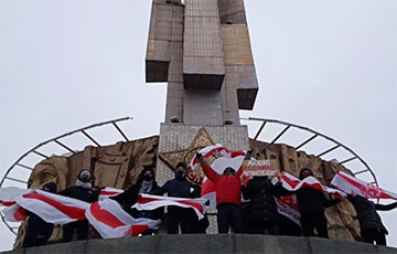 Белорусские партизаны провели мощную акцию на Кургане Славы