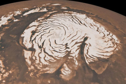 На Марсе заметили снежные бури