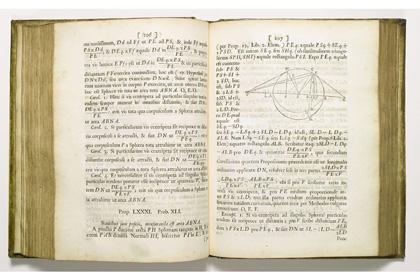 На торги выставили первое издание «Начал» Ньютона