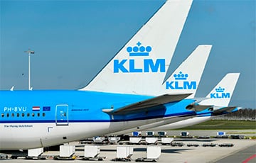 KLM приостановит полеты в воздушном пространстве Беларуси