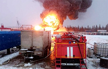 В России горит самое крупное месторождение нефти
