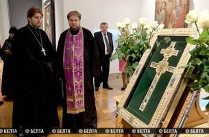 Крест Евфросинии Полоцкой выставят в художественном музее на 10 часов