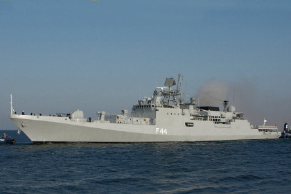 Спущен на воду новый фрегат для Черноморского флота