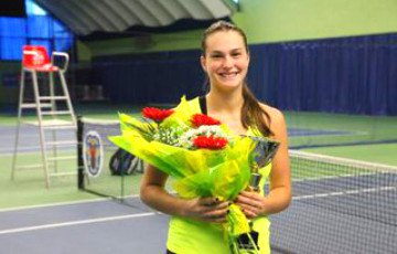 Белорусская теннисистка Арина Соболенко выиграла турнир в Индии
