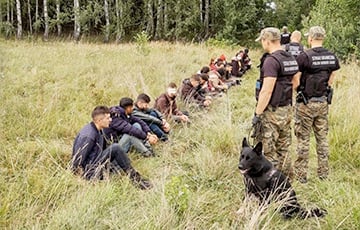 Польскую границу с территории Беларуси штурмовало рекордное число нелегалов