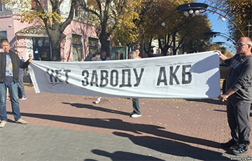 Как задерживали Статкевича и других протестующих в Бресте