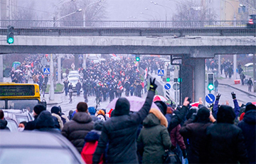 На Марши соседей в воскресенье вышли все районы Минска