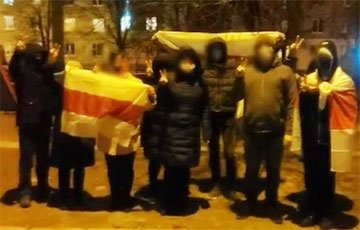 Минский «Запад» вышел на протестный марш