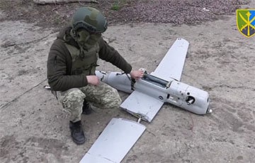 Украинские морпехи «приземлили» московитский «Орлан-10» в Запорожской области