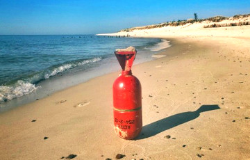 В Польше на пляже нашли российские ракеты