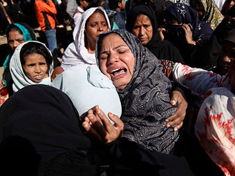 Семьи убитых в Пакистане шиитов отказались их хоронить