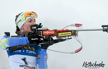 Домрачева выиграла последнюю гонку сезона