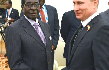 Мугабе предложил Путину вместе бороться с санкциями США