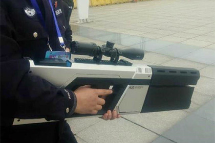 Китайская полиция вооружилась «винтовками» против беспилотников