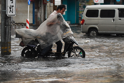 Дожди нанесли Китаю ущерб в 32 миллиона долларов