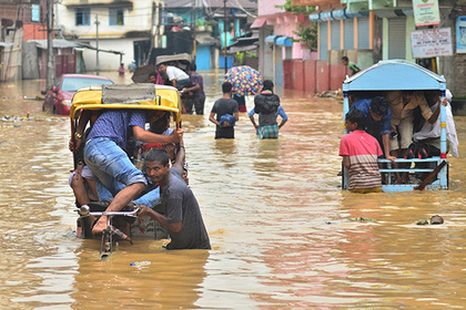 Жертвами наводнения в Индии стали 119 человек