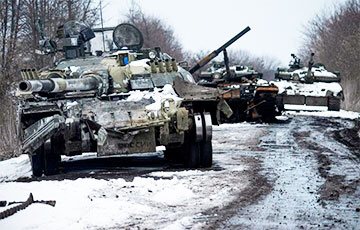 Украинские бойцы уничтожили танковый взвод оккупантов и БМП-2