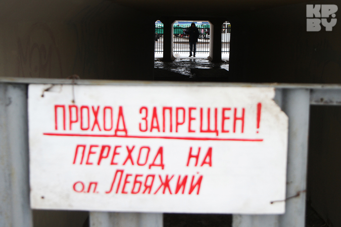 Покупатели попадают на рынок «Ждановичи» через забор