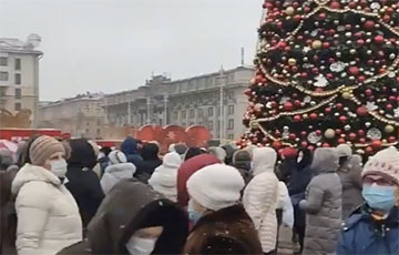 На Марше в Минске задержано около 80 пенсионеров