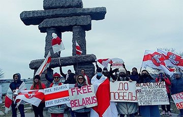 Белорусы Торонто вышли на марш