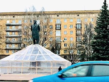 В Минске за $62 тысячи реконструируют памятник Калинина