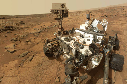 Ровер Curiosity снял видео заката на Марсе