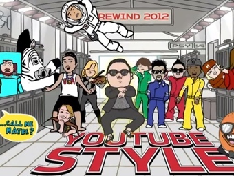 YouTube рассказал об итогах года в стиле "Gangnam Style"
