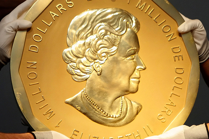 Из берлинского музея похитили 100-килограммовую золотую монету