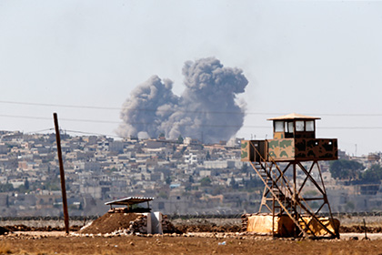 Авиация международной коалиции обстреляла позиции ИГ в сирийском Кобани