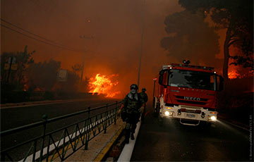 Пожары в Греции: число жертв удвоилось до 50