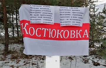 Стойкие партизаны гомельской Костюковке провели пикет