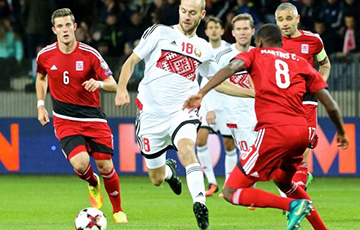 Люксембург - Беларусь - 1:0