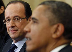 Обама и Олланд: Санкции против РФ нужно сохранить