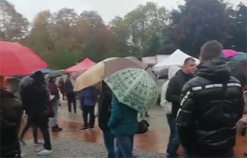 В Гродно уже несколько сотен человек вышли на Марш