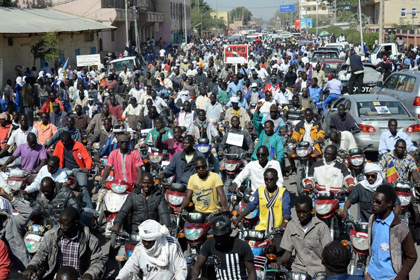 Три чадца погибли в ходе протеста против закона о мотоциклетных шлемах