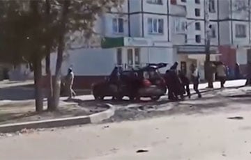 В Чернигове московитские военные обстреляли очередь за хлебом