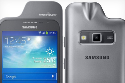 Смартфон Samsung оснастят чехлом-поводырем