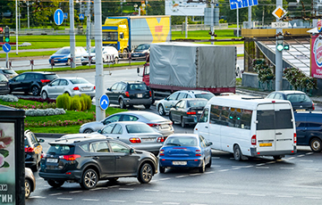 В День без автомобиля в Минске образовались пробки