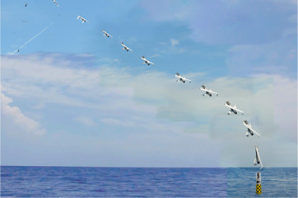 ВМС США впервые запустили беспилотник из-под воды