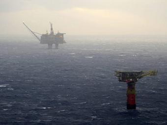В Северном море произошла утечка нефти