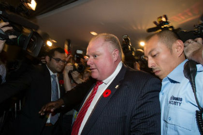 Мэр Торонто признался в покупке наркотиков