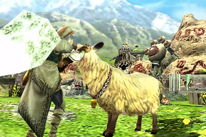В игре Monster Hunter разрешат целовать овец