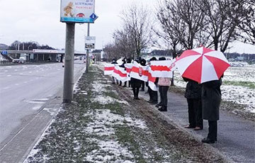Минские Шабаны вышли на акцию солидарности