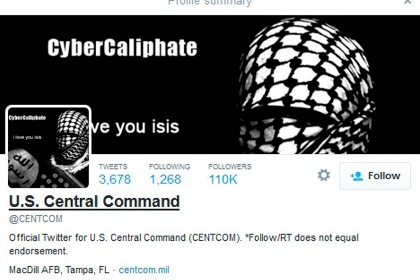 ФБР проведет расследование взлома Twitter Центрального командования армии США