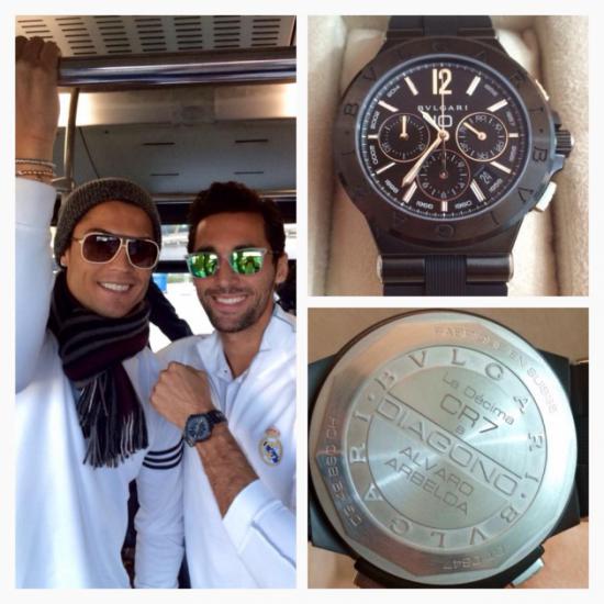Роналду подарил каждому игроку «Реала» часы стоимостью ?8 тысяч