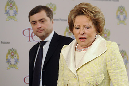 США заблокировали активы Суркова, Глазьева и Матвиенко