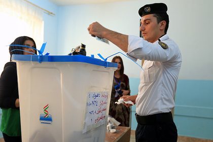 Началось голосование о независимости Иракского Курдистана