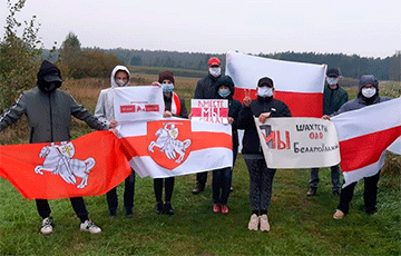 Жители Молодечно поддержали солигорских шахтеров