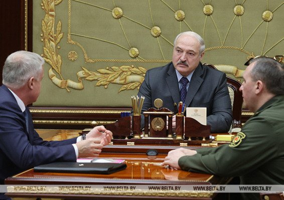 Лукашенко встретился с генеральным секретарем ОДКБ Станиславом Засем