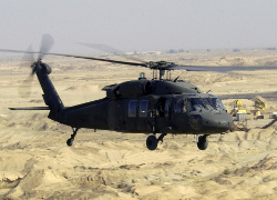 Американские вертолеты Black Hawk прибыли в Латвию